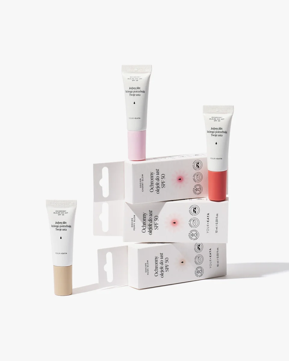Zestaw: 3x ochronny olejek do ust SPF 50 - Image 2