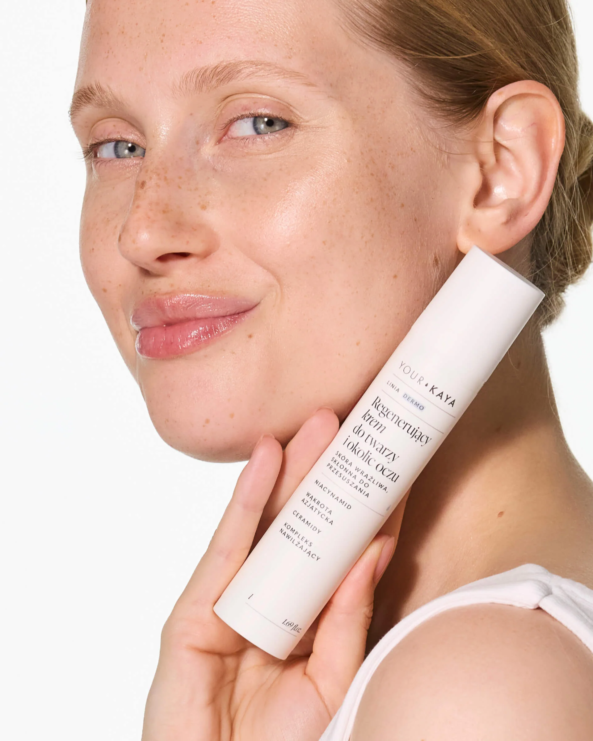 Zestaw: Krem SPF 50, Kojące serum i Regenerujący krem do twarzy i okolic oczu - Image 8